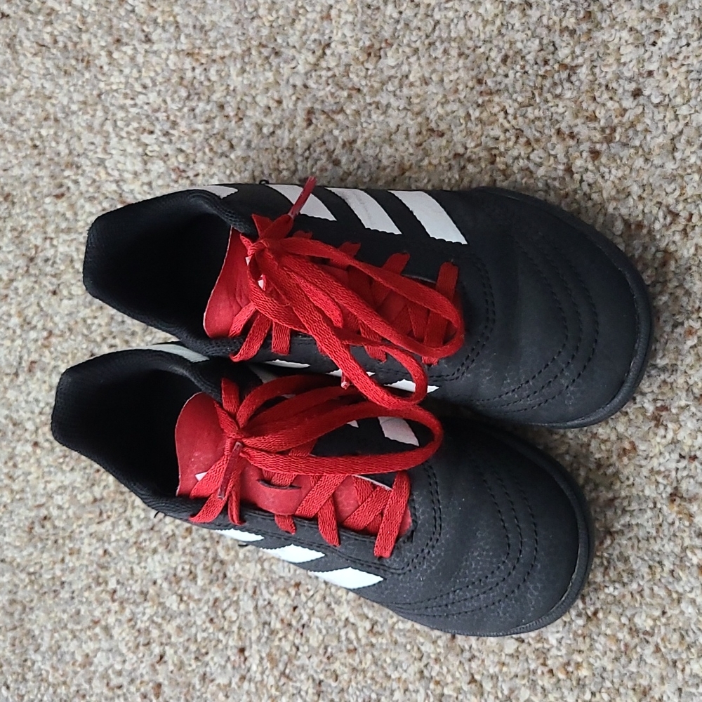 Adidas Indoor Soccer Shoes, Size 1